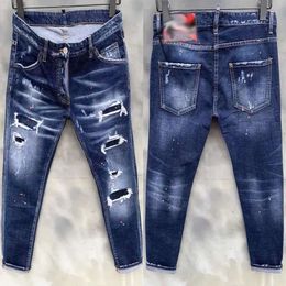 Mens Denim Jeans Blue Black Ripped Pants Best Version Skinny Broken Italy Style Bike Motorcycle Rock Jean Ef