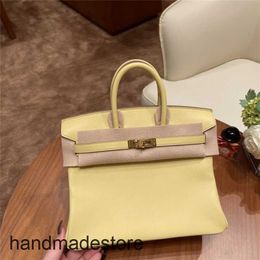 Designer Bag Pure Handmade Original Platinum Factory Leather Wax Thread Sewing Chicken Button Luxury Womens NYAT