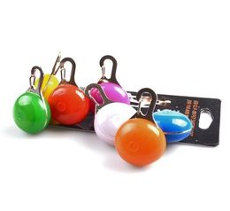 Multi Colours LED Dog Colourful Light Flashing Luminous Collar Pet Supplies Glow Safety Tag Xmas Pendant2552913