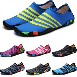 2024 Water Shoes Water Shoes Women Men Slip On Beach Wading Barefoot Quick Dry Swimming Shoes Breathable Light Sport Sneakers Unisex 35-46 GAI-415522