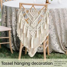 Tapestries Macrame Wall Hanging Tapestry With Tassels Bohemian Hand Woven For Living Room Bedroom House Boho Art Decor Home Decoration