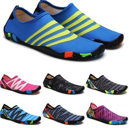 2024 Water Shoes Water Shoes Women Men Slip On Beach Wading Barefoot Quick Dry Swimming Shoes Breathable Light Sport Sneakers Unisex 35-46 GAI-19855