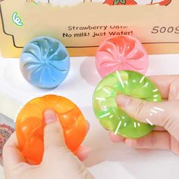 Decompression Toy Summer Novelty Creative Crystal Bun Shape Jelly Fish Simulation Food Ice Cube stress relieving childrens gift Fidgeting Funny Girl H240516