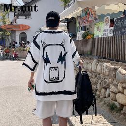 Mr.nut Summer Unisex Sport Suit Personalised T-shirt Two Piece Set Men Loose Casual Hip Hop Streetwear Y2K Youth Funny Clothing 240510