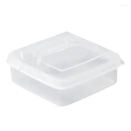 Plates Cake Slice Containers Butter Dish With Lid Sealed Can Box Kitchen Accessory For Cheese