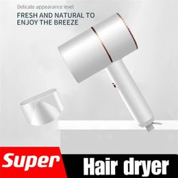 Professional Hair Dryer Portable Super Sonic Blow Drier Cold Air Mini Blower Electric Ionic Salon Styler Tools 240516