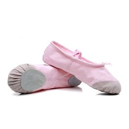 Zapatillas Kinder vier Jahreszeiten weicher alleiniger Ballett -Tanzmädchen Training Schuhe Boy Gymnastics Prinzessin Schuh L2405 L2405