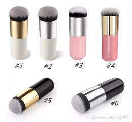 Large Round Head Makeup brushes for Foundation BB Cream Powder Cosmetic Make up Brush Flat Head Soft Hair Makeup Tools5329412