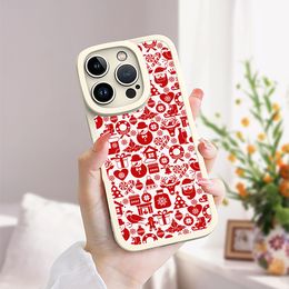 Sheepskin Rubber Shockproof Phone Case for iPhone(B213)