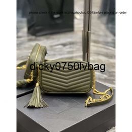 ys bag Bag Ysllbags Mini In Camera Top Matelasse 9A Calfskin Lou Y-Quilted Leather Woman Crossbody Bags Lady Bag Will Ship and Dustbag The wholesale price