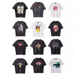H71Q Retro Designer t shirts for Men and Women Saint Michael Vintage American Vtg Vintage Fog Short Sleeved Unisex Trendy Brand