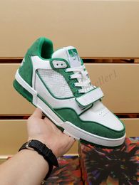 Trainer shoes for men sneakers Since designer shoes black White green blue denim leather New arrive Casual sneaker