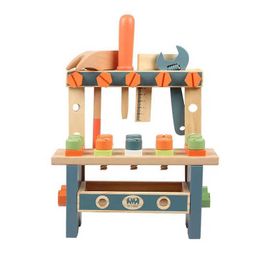 Kitchens Play Food A new wooden tool watch pretending to play with educational toys for boys and girls S24516