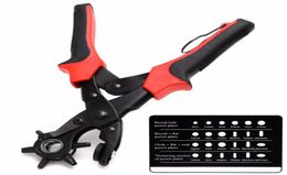 Belts Sized Heavy Duty Leather Belt Eyelet Holes Punch Pliers Revolving Hand Punches4671713