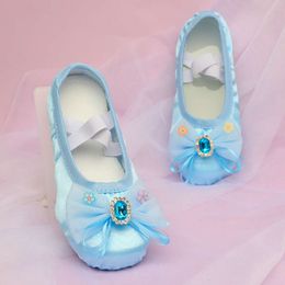 Girls Children's Ballet Baby Dance Stage Performance Shoes L2405 L2405