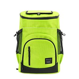 Outdoor Lunch Bag 30L Travel Thermal Insulation Picnic Backpack Ice Bags Beer Sack Packages 240511