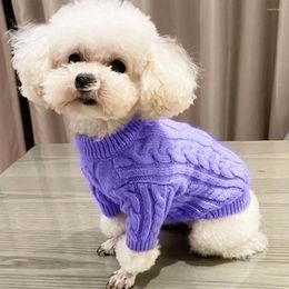 Dog Apparel Pet Sweatshirt Clothes Dress-up Knitted Dogs Sweater Outfit For Winter 2XL
