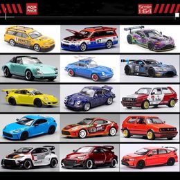 Diecast Model Cars XCARTOYS 1/64 Diesel Model Car Vantage GT3 DBX 992 Stinger GTR XCARTOYS PopRace 1 64 Vehicle Toy Collection for Adults Gift WX