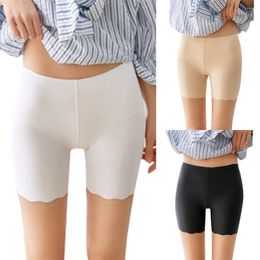 Women's Panties Solid Leggings Women Underwear Casual Pants Seamless Shorts Stretchy Big Briefs Safety With Dress