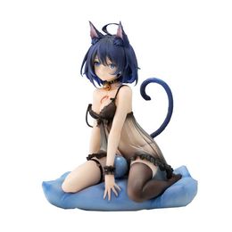 Action Toy Figures Cute Kneeling Pajama Girl Action Figure Figurine Anime Model Statue Toy Christmas Gift Toys box-packed Y240516