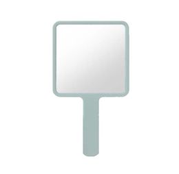 Square hand-held makeup mirror portable beauty cosmetics tool single-side creative women solid Colour vanity mirror