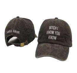 2017 New Fashion BITCH I KNOW YOU KNOW strapback Snapback Hats 6 panel cap camo Adjustable Gorras HipHop Casual Baseball Caps Men 6859314