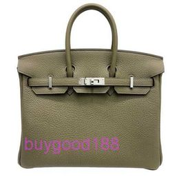 AA Briddkin Top Luxury Designer Totes Bag Stylish Trend Shoulder Bag 35 Grey Leather Handbag Authentic Womens Handbag