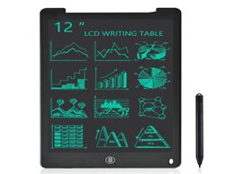 12 Inch LCD Writing Tablet Electronic Drawing Doodle Board Digital Colorful Handwriting Pad Gift for Kids and Adult Protect Eyes4871118