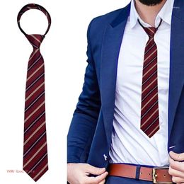 Bow Ties British Striped Neck Tie For School Uniform Necktie Sweet Student