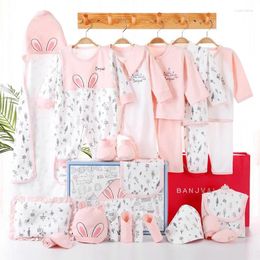 Clothing Sets 0-6M Baby Boy Girl Clothes Born Gift Pure Cotton Set Spring Autumn Kids Suit Unisex