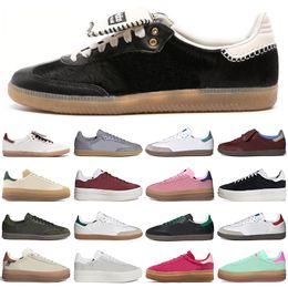 Originale Handball Spezialjean Casual Schuhe für Männer Frauen Designer Kern schwarzer Marine Gummi Kreide weiße hellblaue Plattform Sneaker Größe 36-45