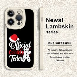 Sheepskin Rubber Shockproof Phone Case for iPhone(B301)