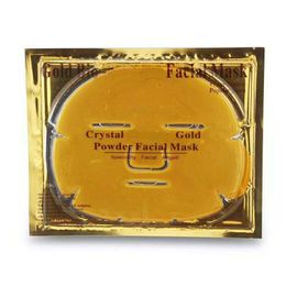 Gold Facial Mask Moisturising Collagen Crystal Mask Gold Powder Face Masks & Peels Skin Care Makeup