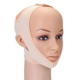 New Face V Shaper Facial Slimming Bandage Relaxation Lift Up Belt Strap Reduce Double Chin Cheek Face Mask Thining Bands Massage5116692