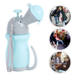 Urinal Potty Portable Kids Car Emergency Travel Bottle Toilet Baby Outdoor Pee Child Toddler Watch Cup Boys Elephant Leakproof L2405