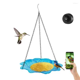 Other Bird Supplies Remote Control Feeder Flower Shaped Hanging Reusable For Chickadees And Robins Feeding