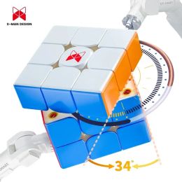 Qiyi XMD Tornado V3 M 3x3x3 Würfel Qiyi X-Man Tornado V3m 3x3 Flaggschiff-Version Magnetic Magic Speed Cube Pioneer Puzzle Spielzeug