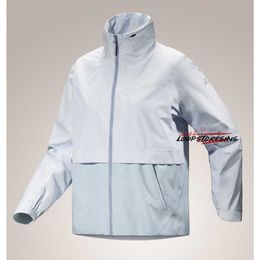 ARC Waterproof Coat Windproof Jacket Procurement Director Mai Male and Female Commuter Outdoor Soft Shell Hooded Windproof Coat Gtx