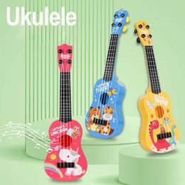 four stringed piano music toys four stringed small guitars Montessori educational musical instruments music toys music learning gifts S516