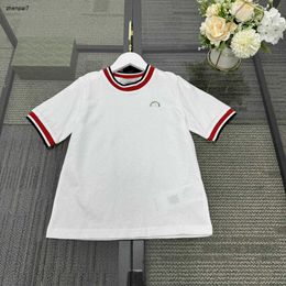 Top baby T-shirt kids designer clothes Black and white two colors girls Short Sleeve Size 100-160 CM boys tees summer child tshirt 24May
