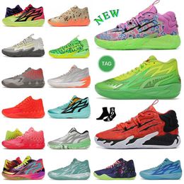 Mew MB.01 02 03 04 Rick And Morty Basketball Shoes for sale LaMelos Ball Men Women Iridescent Dreams Buzz City Rock Ridge Red MB01 melo Galaxy Not outdoor trainers