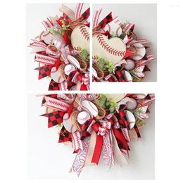 Decorative Flowers Wreath Handmade Holiday Flower Durable Decorations Accessory Party Wedding Ornament Decor Woman Room Fireplace