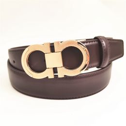 belts for men women designer bb belt 3.5 cm solid Colours leather belts gold silver buckle brand luxury belts high quality woman and man waistband belt wholesale