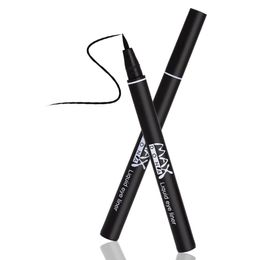 Whole 2016 Fashion Professional Makeup Liner Waterproof Long Lasting Eye Liner Pen Tools Cheap Makeup Balck Liquid Eyeliner P3229168