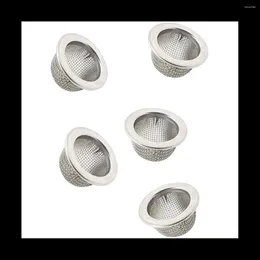 Baking Moulds Premium Double Screen Philtre For Cocktails Smoker Washable Stainless Mesh Bowl Whiskey 5Pcs