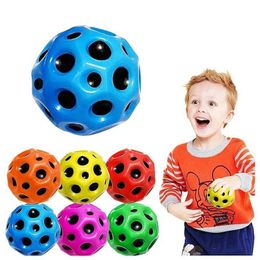 all childrens indoor and outdoor games and sports toys PU anti gravity pressure rubber bouncing ball 66mm extreme high bouncing ball S516