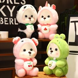 Teddy bear doll drag pig pig unicorn panda doll children's plush toy children's birthday gift