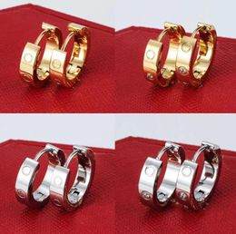 Stud Earings designer earrings for woman gold earring designer Party Wedding Anniversary Gift Designer Hoop Earrings woman Fashion Jewelry Earring