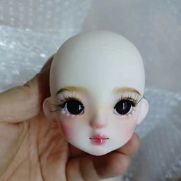 1/6 Bjd Makeup Head Hand-painted 28cm dolls Head Girls Dress Up Toy Gifts 240513