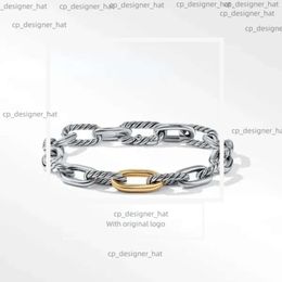 Designer Jewelry Bangle David Yurma X 7Mm Bracelet For Women High Quality Mens Bracelet Designer Station Cable Cross Collection 3e06